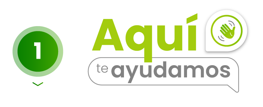 Botón Aquí te ayudamos